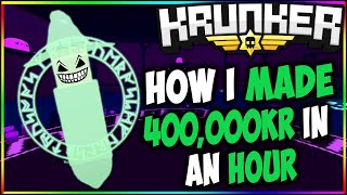 KRUNKER.IO - HOW I MADE 400,000KR IN AN HOUR! (GIVEAWAY)