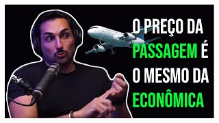 Usando milhas para viajar de classe executiva - Estevam Pelo Mundo (cortes podcast)