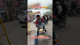 Crazy reaction🤪🤪 #karizmaxmr #reaction #ytshorts #reactionvideo #bunnyhelmet #viral #shorts