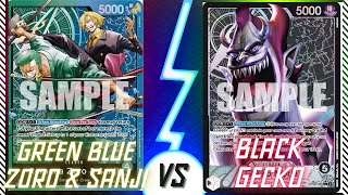 G&B Zoro & Sanji Vs Black Gecko (OP06)