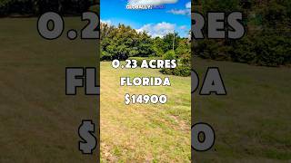 0.23 Acres for Sale in Port Charlotte, FL for $14,900. Taxes are $524 a year. #shorts #fyp #reels