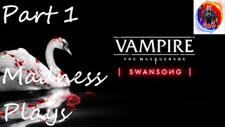 Vampire The Masquerade : Swansong Part 1 PS5 Gameplay commentary