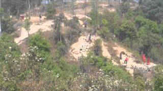 Carrying stones for school foundation: Mahankhal, Nepal