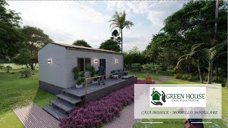 CASA MOBILE - MODELLO MODULARE - VIDEO RENDER - TOUR REALISTICO