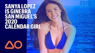 Sanya Lopez is Ginebra San Miguel's 2020 Calendar Girl - Sanya Lopez