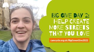 Day 2 of the Big Give Green Match Fund: help us create more places people love