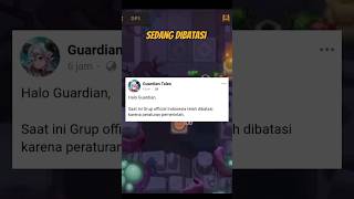 Wacana Bro Kominfo ini membuat grup GT terkena masalah!? #shorts #games #guardiantales