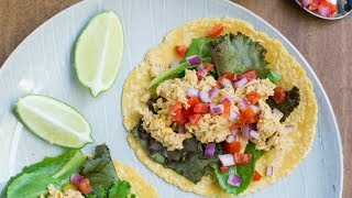 Chickpea & Lime Tahini Tacos | Healthy Vegan Summertime Meal