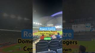 Rogers Centre Dome Opening Baseball Game #gameplay #games #baseball #dome #shorts #baseballcanada