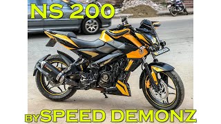 Modified NS200 | Akrapovic | Bumblebee | Speed Demonz