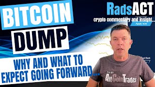 Bitcoin dump explanation and discussion as to what we can expect moving forward...