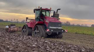 Case Quadtrac 540 Ploughing 10 Furrow Gregoire Besson