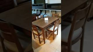 MEJA MAKAN MINIMALIS COCOK UNTUK RUANGAN KECIL #shorts #mejamakanminimalis #furniture #video