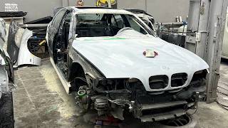 e39 с пробегом 30.000 ушла в разбор? Восстановление bmw 525 e39 #1