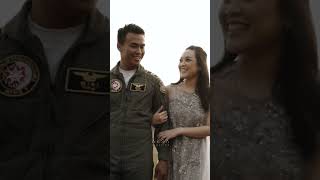 Oscar & Tessa Prewedding Jakarta | Halim Perdana Kusuma Airforce Base