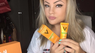 Tutorial maquiagem verão com protetor Vichy antiacne