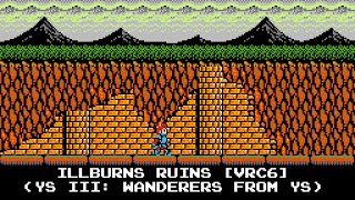 Illburns Ruins (Ys III: Wanderers from Ys) [8-bit, NES/VRC6]