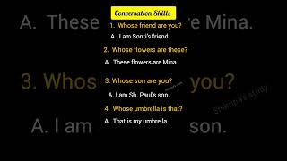 Conversation Skills # Spoken English # English Learning # English practice # English Talking Skills