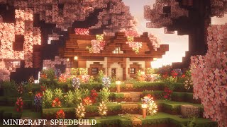 ༘⋆🏯₊˚Aesthetic Japanese House ⊹🌸♡𓇢𓆸 -- Mizuno's 16 Craft / Aesthetic Minecraft Speed build!