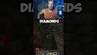 MORE DIAMONDS! #minecraft #funny #survival #shorts