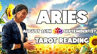 ARIES  ♈️DARE I SAY IT.....LOVE BOMB READING! WOW!!☀️AUGUST 26TH - SEPTEMBER 1ST TAROT