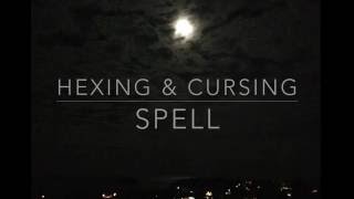 Witchcraft Hexing & Cursing Spell with Black Witch S