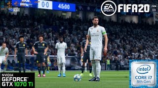 FIFA 20 Champions League - PC Ultra Settings | GTX 1070 Ti | i7 8700K | 16GB RAM | Full Match