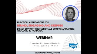 Practical Applications For Hiring, Engaging and Keeping DSPs During (& AFTER) COVID-19