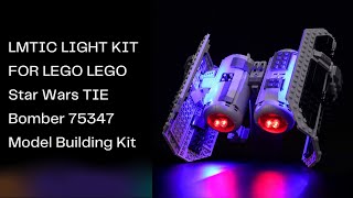 LMTIC Light Kit for LEGO Star Wars TIE Bomber 75347, Model Building Kit