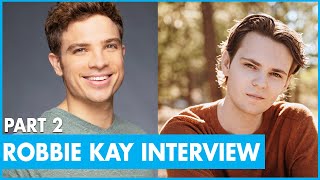 Robbie Kay INTERVIEW Part 2 - truth of 'living the dream', our bet + my personal story about Robbie