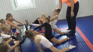 Растяжка. Шпагат. Гимнастика. Фигурное катание |Gymnastics flexibility