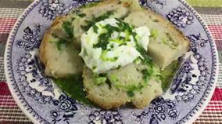 Açorda  à  Alentejana – Portuguese Bread Soup