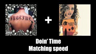 Sublime & Lana Del Rey - Doin' Time synchronized audio (Stereo)