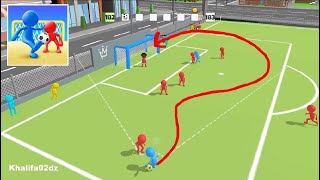 Super Goal - Soccer Stickman - Level 180 - 184  Gameplay (Android)