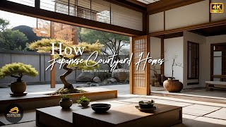 How Japanese Courtyard Homes Create Harmony with Nature