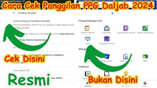 [SIMAK] Cara Cek Panggilan PPG Daljab 2024 - Bukan Melalui LMS di Platform Merdeka Mengajar