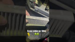 Have you seen a worse cabin filter?