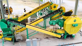 CM High-Capacity Tire Shredding Systems - for Tire Derived Fuel (TDF) Shredder Systems