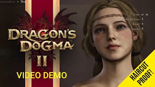 🟠🟠DEMO 🟠🟠🏅DRAGON'S DOGMA 2   CUTIE FEMALE CHARACTER CREATION