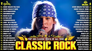 Aerosmith, Nirvana, ACDC, Queen, Bon Jovi, Scorpions, Guns N Roses🔥Best Classic Rock Of 70s 80s 90s