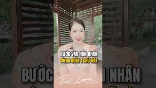 Khi kết hôn, bạn sẽ có 3 cái nhẫn #short #thanhhuongofficial