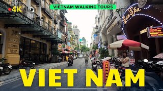 🇻🇳 Vietnam Travel [4k] | Hanoi Walk | Vietnam walking tours