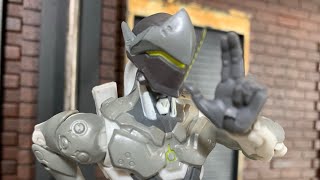 OVERWATCH Ultimates GENJI (Chrome) from Hasbro