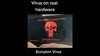 computer #virus #malware #windows #scorpionvirus