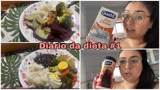 Diário da dieta #1