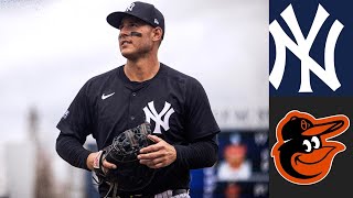 Yankees Vs Orioles Highlights & Reaction | 2024 Spring Training Recap | 03/11/2024