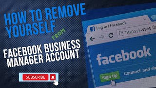 How to remove yourself from Facebook Business Manager