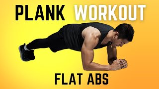 How to Plank | Best PLANK Workout For Smaller Waist, Flat ABS | plank exercise