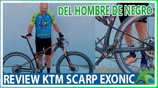 Review bicicleta KTM Scarp Exonic del Hombre de Negro