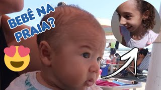 VLOG: PRIMEIRA VEZ DELE NA PRAIA | SERÁ QUE GOSTOU?  Dudda Alves